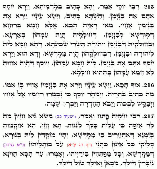 Daily Zohar Pinchas-5028 Scanning from right to left top to bottom Holy Zohar text. Daily Zohar -5028