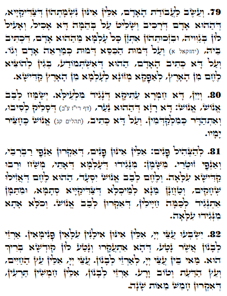 Holy Zohar text. Daily Zohar -1098