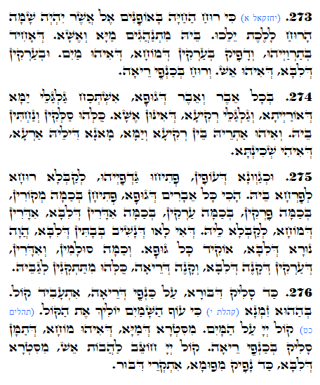 Holy Zohar text. Daily Zohar -1167