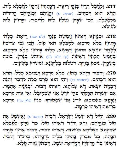 Holy Zohar text. Daily Zohar -1168