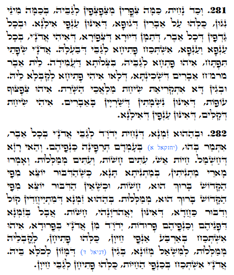 Holy Zohar text. Daily Zohar -1169