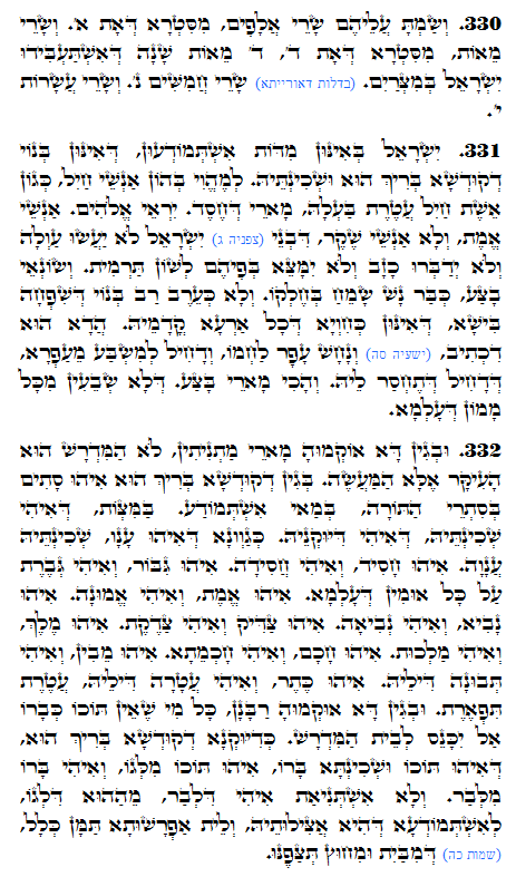 Holy Zohar text. Daily Zohar -1186