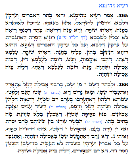 Holy Zohar text. Daily Zohar -1199
