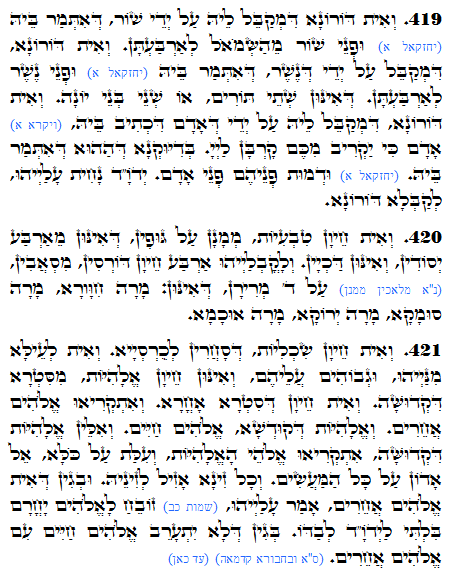 Holy Zohar text. Daily Zohar -1219