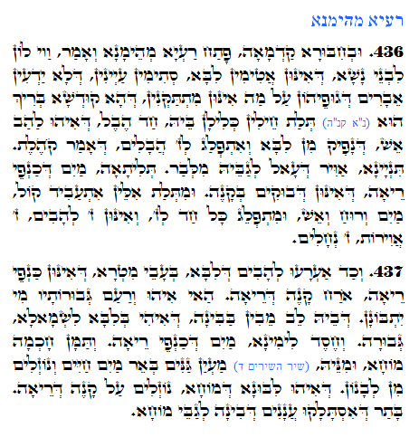 Holy Zohar text. Daily Zohar -1225