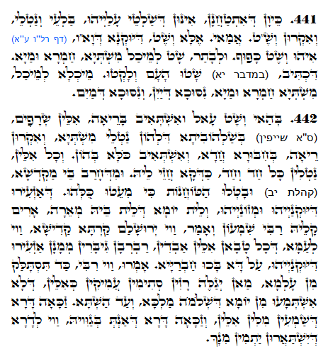 Holy Zohar text. Daily Zohar -1227