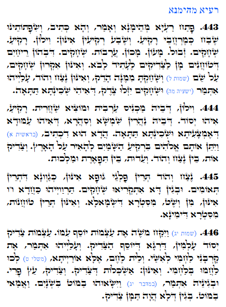 Holy Zohar text. Daily Zohar -1228
