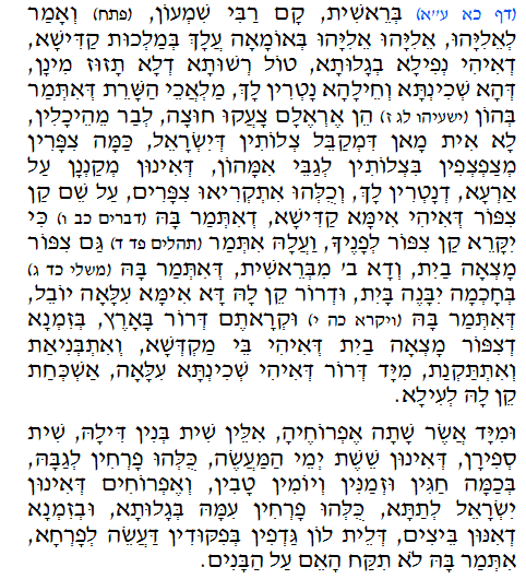Holy Zohar text. Daily Zohar -102.