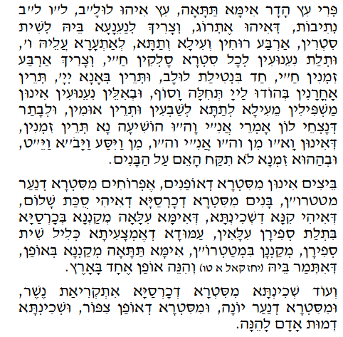 Holy Zohar text. Daily Zohar -116.