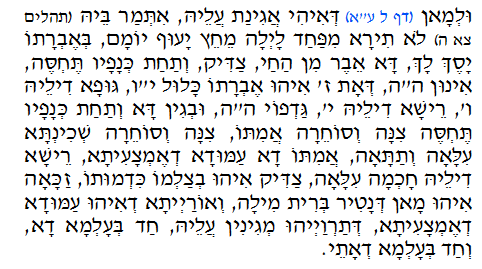 Holy Zohar text. Daily Zohar -160.