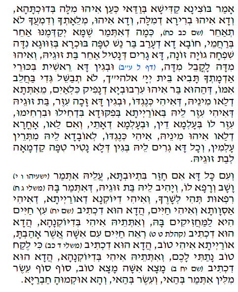 Holy Zohar text. Daily Zohar -163.