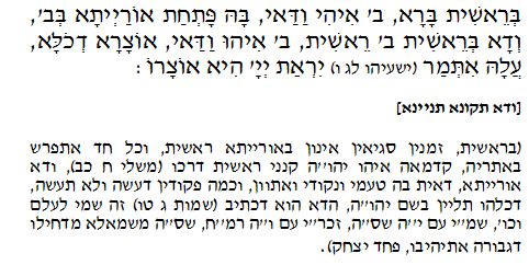 Holy Zohar text. Daily Zohar -84.