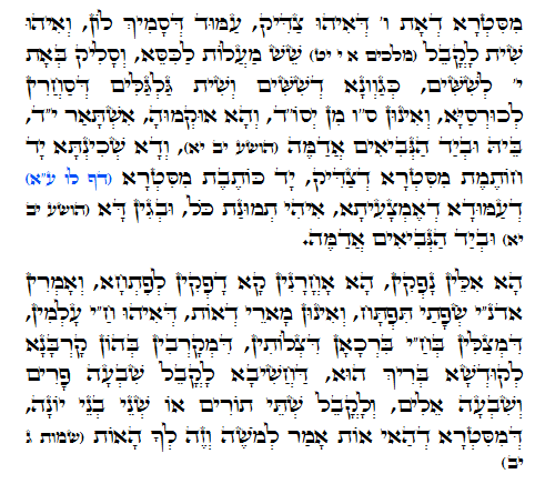 Holy Zohar text. Daily Zohar -204.