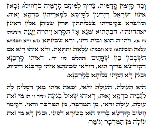 Holy Zohar text. Daily Zohar -286.