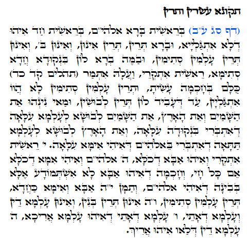Holy Zohar text. Daily Zohar -463.