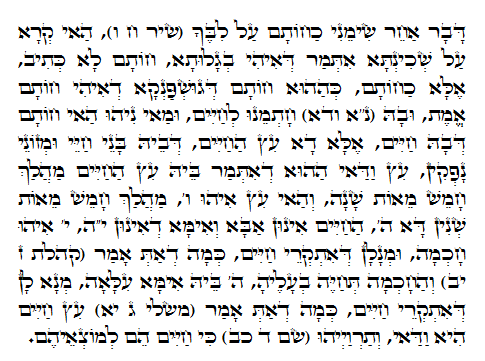 Holy Zohar text. Daily Zohar -508.