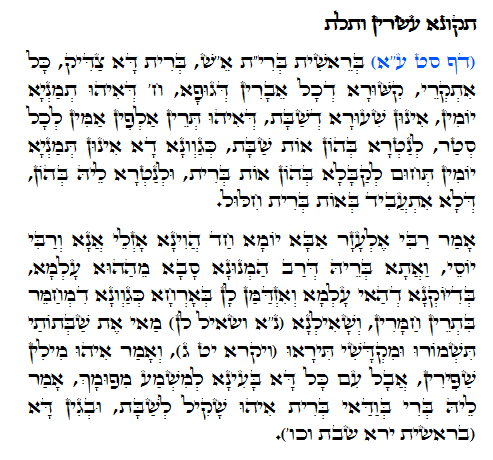 Holy Zohar text. Daily Zohar -521.