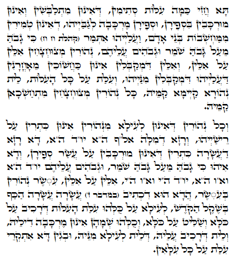 Holy Zohar text. Daily Zohar -1001