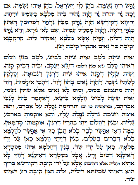 Holy Zohar text. Daily Zohar -1022