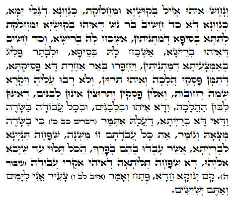 Holy Zohar text. Daily Zohar -1065