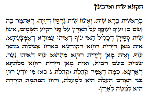 Holy Zohar text. Daily Zohar -640