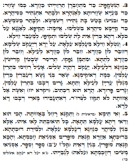 Texto do Zohar Sagrado. Zohar Diário -1421