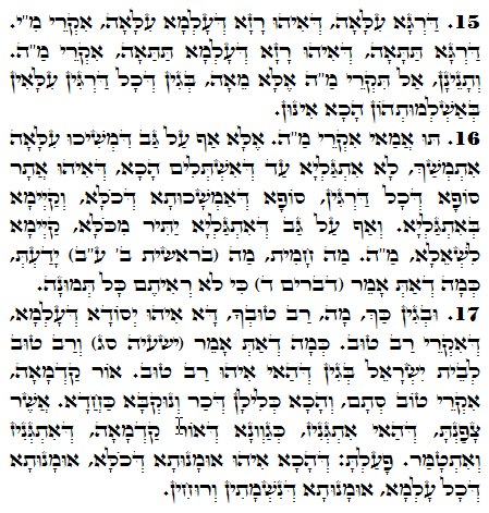 Holy Zohar text. Daily Zohar -1424