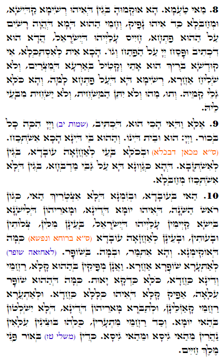 Holy Zohar text. Daily Zohar -1530