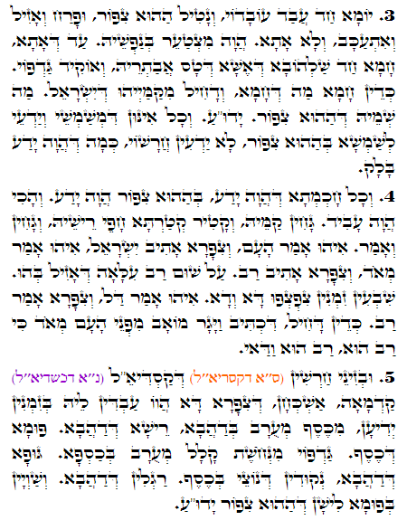 Holy Zohar text. Daily Zohar -1552