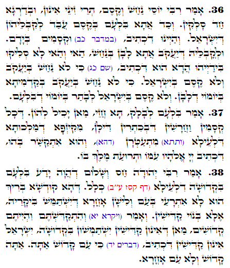 Holy Zohar text. Daily Zohar -1595