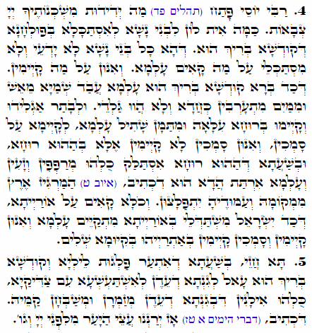 Holy Zohar text. Daily Zohar -1651