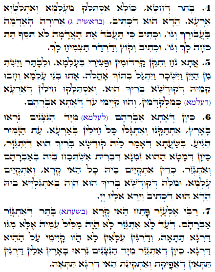 Holy Zohar text. Daily Zohar -1657