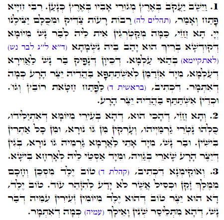 Holy Zohar text. Daily Zohar -1686