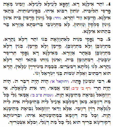 Holy Zohar text. Daily Zohar -1711