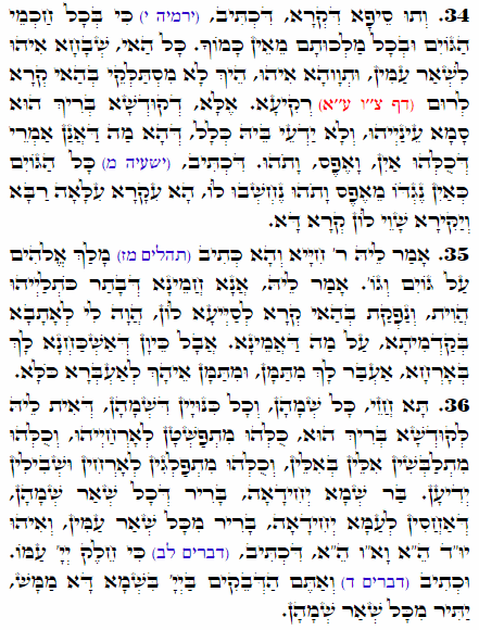 Holy Zohar text. Daily Zohar -1745