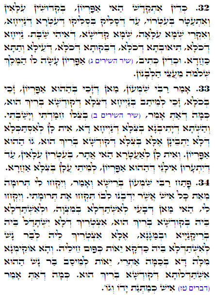 Holy Zohar text. Daily Zohar -1751