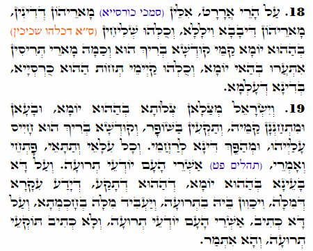 Holy Zohar text. Daily Zohar -1836