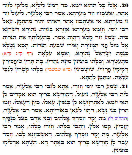 Holy Zohar text. Daily Zohar -1837