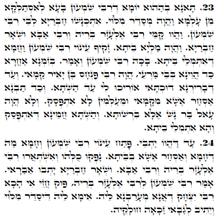 Holy Zohar text. Daily Zohar -1932
