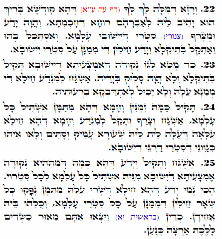 Holy Zohar text. Daily Zohar -1949