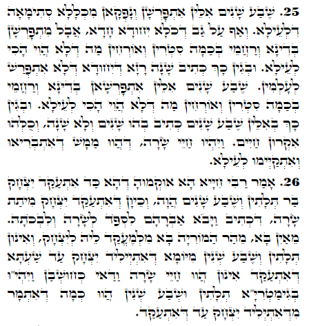 Holy Zohar text. Daily Zohar -1963
