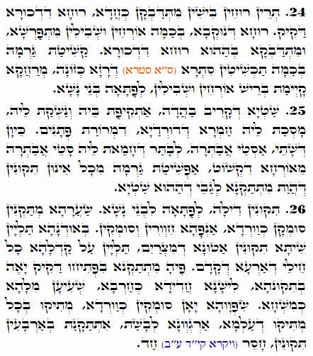 Holy Zohar text. Daily Zohar -1975