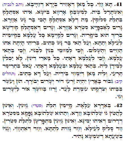 Holy Zohar text. Daily Zohar -2047