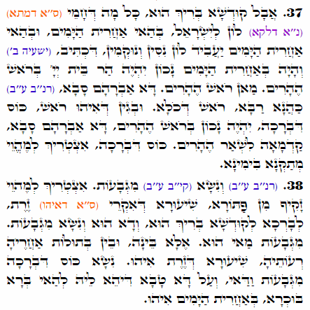 Holy Zohar text. Daily Zohar -2059