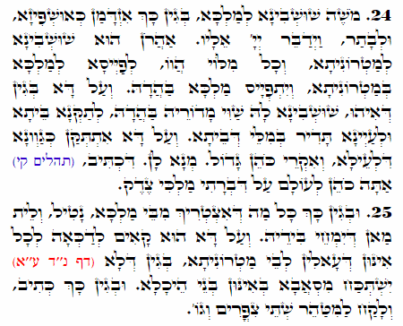 Holy Zohar text. Daily Zohar -2099
