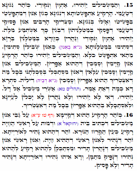 Holy Zohar text. Daily Zohar -2557