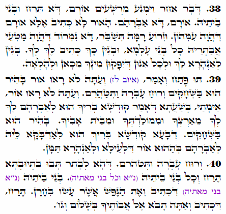 Holy Zohar text. Daily Zohar -2271