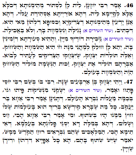 Holy Zohar text. Daily Zohar -2587