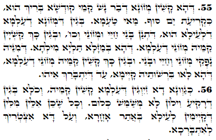 Holy Zohar text. Daily Zohar -2615