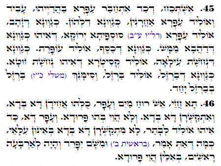 Holy Zohar text. Daily Zohar -2630